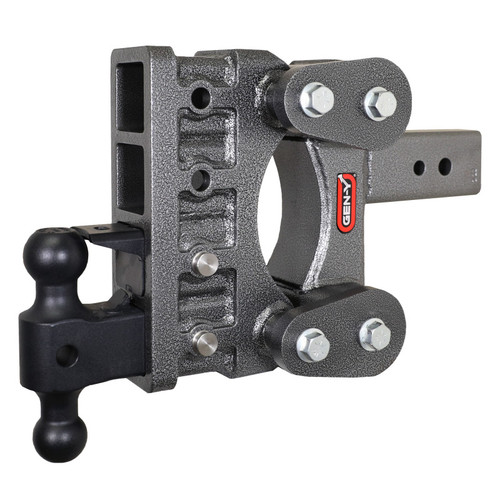 Gen-Y The Boss Torsion-Flex 3in Shank 6in Drop 32K Hitch w/GH-0161 Dual-Ball/GH-0162 Pintle Lock - GH-2224