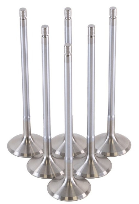 GSC P-D Toyota G16E-GTS 32mm Head (STD) Chrome Polished Exhaust Valve - Set of 6 - 2195-6