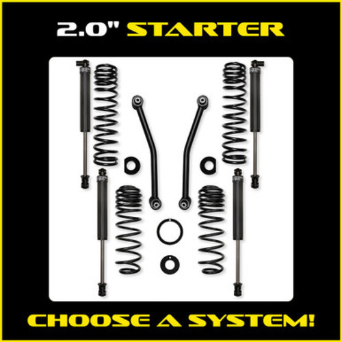 Rock Krawler 19+ Jeep Gladiator JT (Gas) 2in Starter Suspension System - JT20SS Photo - Primary