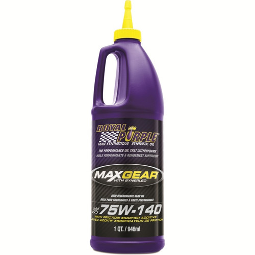 Royal Purple Max Gear Synthetic 75W-140 Gear Oil (Canada) - 1 Quart - 26301