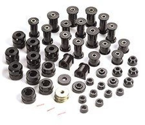 Rugged Ridge Polyurethane Bushing Kit Black 87-95 Jeep Wrangler YJ - 1-2005BL