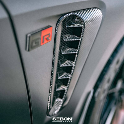Seibon 2023 Toyota GR Corolla Carbon Fiber Fender Vents - FD23TYGRCOR