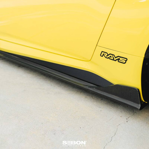 Seibon 2023+ Nissan Z MB-Style Carbon Fiber Side Skirt - SS22NSZ-MB