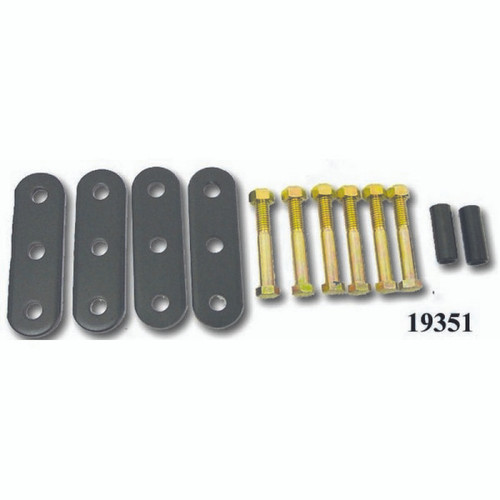 Rugged Ridge HD Front & Rear Leaf Spring Shackles 55-75 CJ - 18265.01