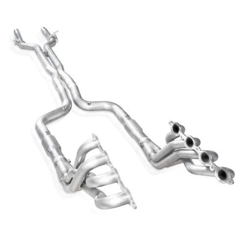 Stainless Works 16-21 Camaro 6.2L Headers 2in Primaries X-Pipe with Converters - CA16HCATCV Photo - Primary