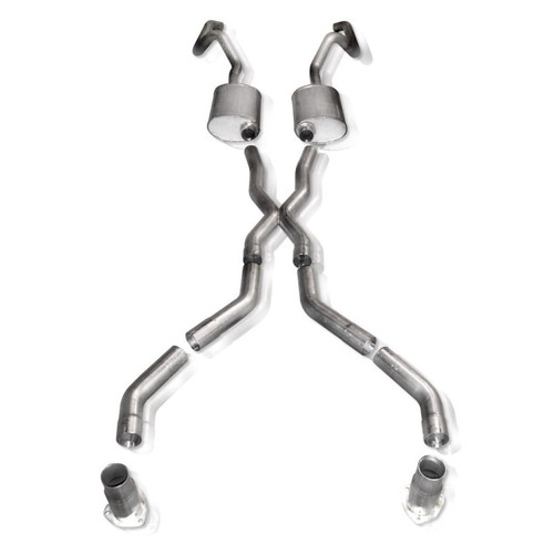 Stainless Works Chevy Camaro 1967-69 Exhaust 2.5in X-Pipe - CA676925CSAR