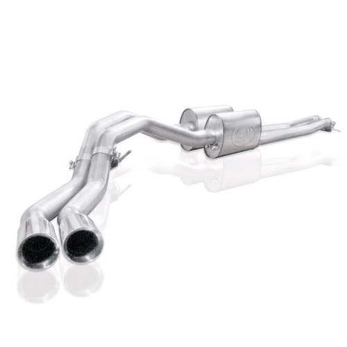 Stainless Works Catback Exhaust - Performance Connect  - Behind Passenger Rear Tire Exit - 14-18 Silverado & Sierra