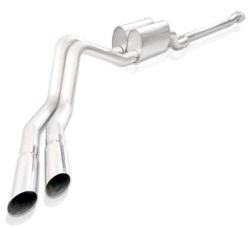 Stainless Works 15-19 Ford F150 5.0L Redline Side Exit Catback System w/ Dual 3.5in Polished Tips - FT18CBYR