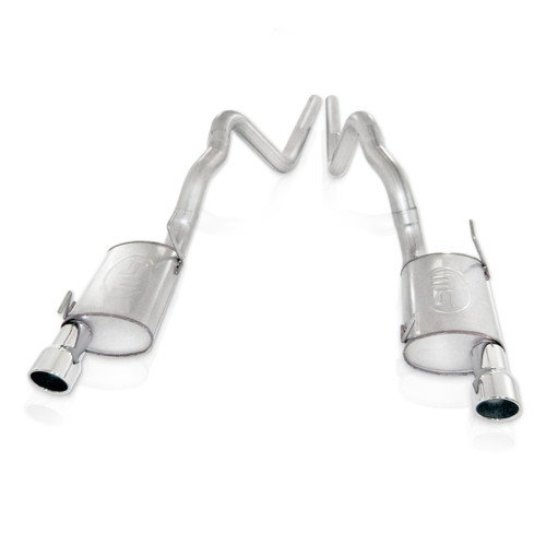 Stainless Works 2007-10 Shelby GT500 3in Catback Chambered Mufflers - M09GT