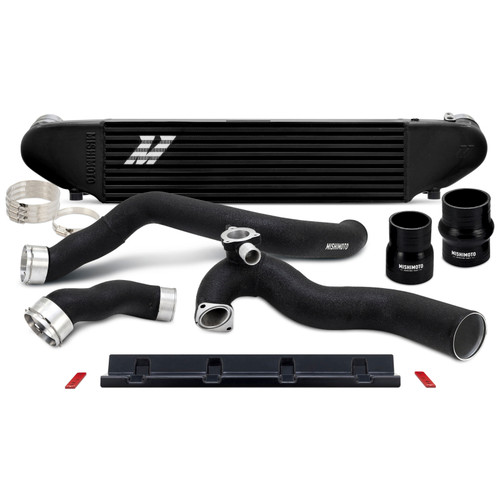 Mishimoto 2024+ Ford Mustang 2.3L EcoBoost Performance Intercooler Kit -  Black/Black - MMINT-MUS4-24KBKBK Photo - Primary