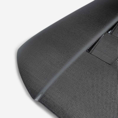 Seibon 05-11 Toyota Tacoma TS-Style Carbon Fiber Hood - HD05TYTA-TS