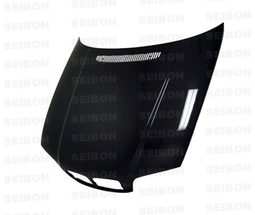Seibon 7/99-5/02 BMW 3 Series 2dr (E46) OEM-Style Carbon Fiber Hood - HD9902BMWE462D-OE