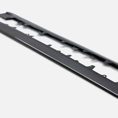 Seibon 21-22 Lexus IS MB-Style Carbon Fiber Side Skirts - SS21LXIS350-MB