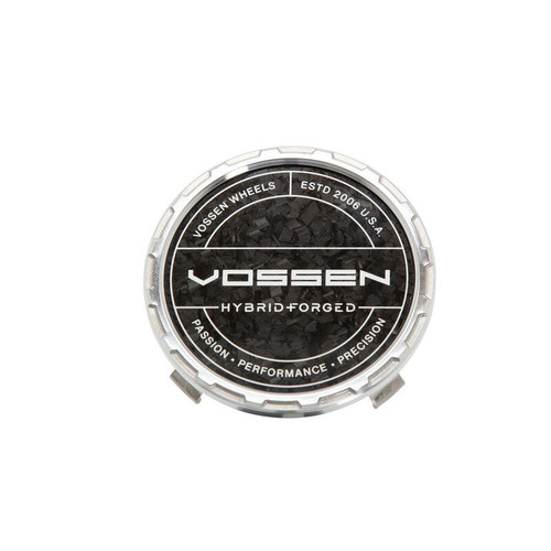 Vossen HF Carbon Billet Sport Cap 2.0 - Large (VHFL) - Transparent Clear - Forged (Gloss) - CAPBSC2-LG-HF-CR-F Photo - Primary