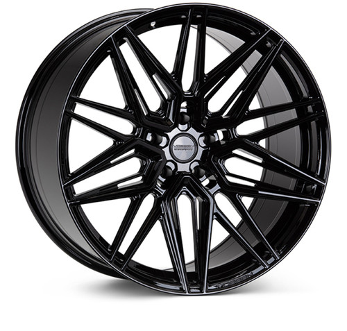 Vossen HF-7 20x10.5 / 5X120 / ET38 / Deep Face / 72.56 - Gloss Black Wheel - HF7-0B11-38 Photo - Primary