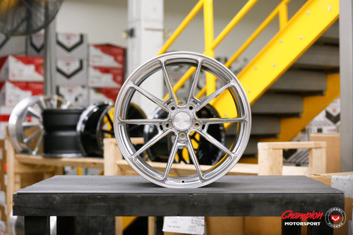Vossen Forged X Champion RS92 - 22x12.5 / ET68 / Center Lock - Brushed Light Smoke- 992 Turbo S Rear - RS92-2P001 Photo - Primary