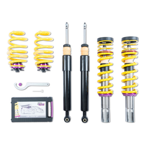 KW Audi A4 B9 Sedan 2WD Without EDC 50mm Coilover Kit V1 - 102100AV