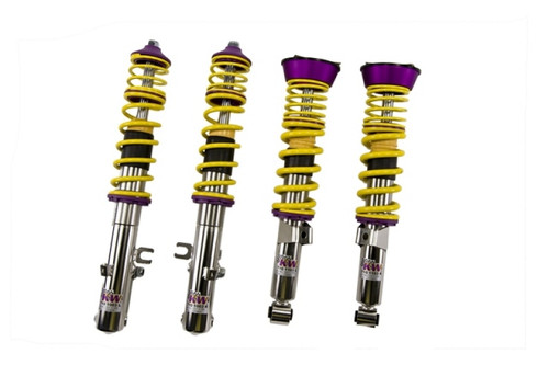 KW Coilover Kit V1 Porsche 911 (993) Carrera 2 incl. Convertible + Targa - 10271004