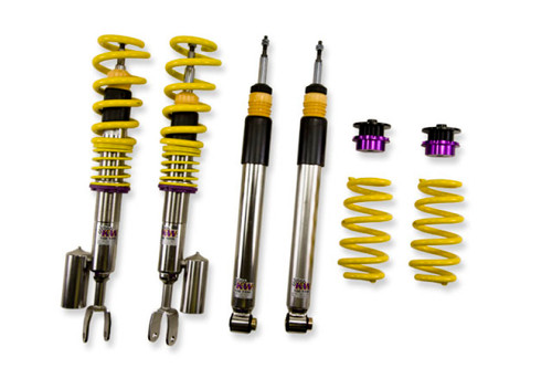 KW Coilover Kit V3 Audi A4 (8E/B6) Sedan Quattro; all engines exc S4 - 35210030