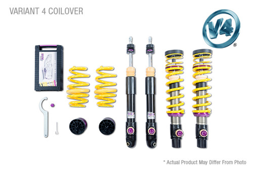 KW Coilover Kit V4 2021+ Porsche 911 (991) Turbo /Turbo S/ Coupe / Cabrio - 3A771090