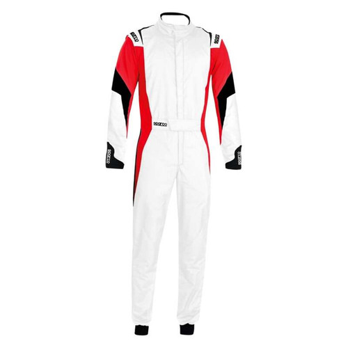 Sparco Suit Competition (Boot Cuff) 58 White/Red - 001144B58BRNR Photo - Primary