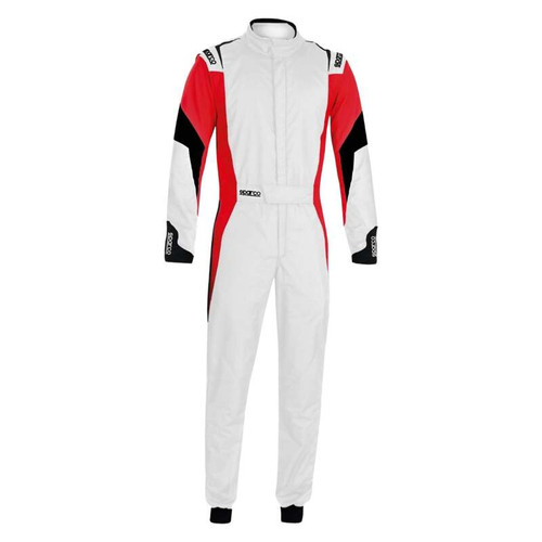 Sparco Suit Competition (Boot Cuff) 64 White/Red - 001144B64BRNR Photo - Primary