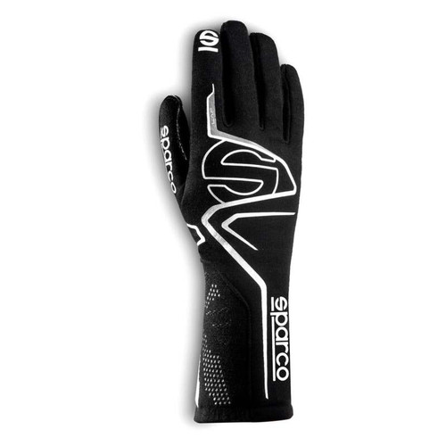 Sparco Glove Lap 08 Black/ White - 00131608NRBI Photo - Primary