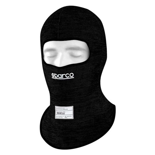 Sparco Balaclava Hood Pista Black - 001409NR Photo - Primary