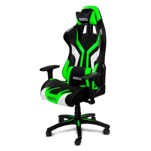 Sparco Gaming Chair Torino Black/Grn - 00999NRVF Photo - Primary