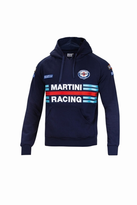 Sparco Hoodie Martini-Racing Medium Navy - 01279MRBM2M