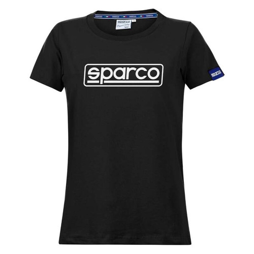 Sparco T-Shirt Lady Frame MED Black - 01325NR2M Photo - Primary