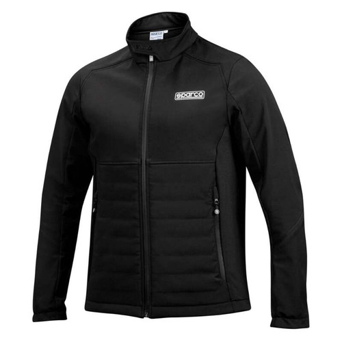 Sparco Jacket Softshell XS Black - 01363NR0XS Photo - Primary