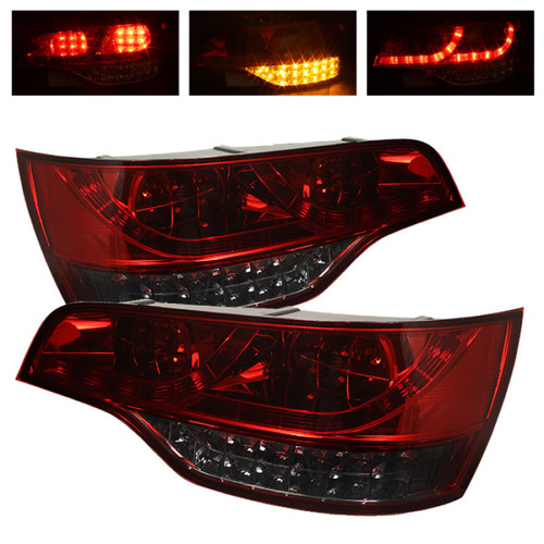 Spyder GMC Sierra 19-20 LED Model Only LED Tail Lights - Black ALT-YD-GS19LED-LED-BK - 5000309