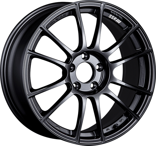 SSR GTX04 18x8.5 5x114.3 44mm Offset Dark Gunmetal Wheel - XF18850+4405GDG