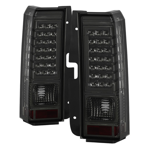xTune Hummer H3 06-09 ( Non H3T ) LED Tail Lights Smoke ALT-ON-HH306-LED-SM - 5013064