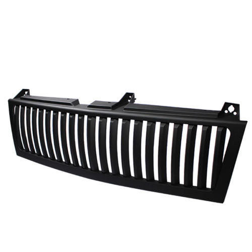 xTune Chevy Silverado 1500/2500/3500 99-02 Vertical Front Grille Black GRI-SP-CS99-CT-V-BK - 5017130