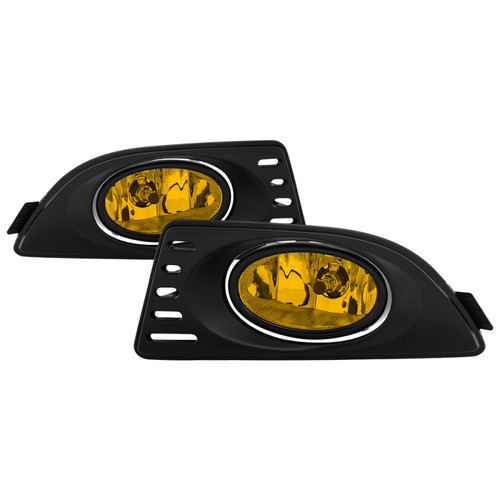 Spyder Acura RSX 05-07 OEM Fog Lights w/Switch Yellow FL-AR06-Y - 5020680