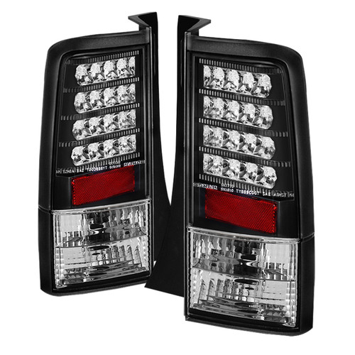 Spyder Scion XB 03-07 Version 2 LED Tail Lights Black ALT-YD-TSXB03-LED-V2-BK - 5042743