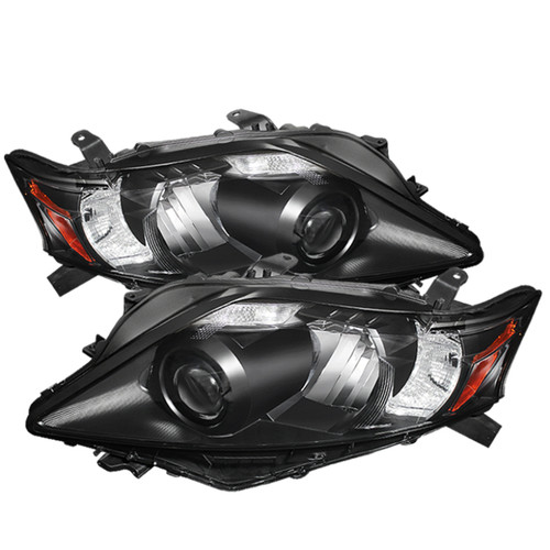 xTune Lexus Rx 10-12 OE Projector Headlights (w/AFS. Hid Fit) Black PRO-JH-LRX10-AFS-AM-BK - 5075840