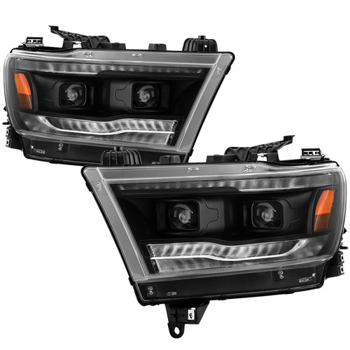 Spyder Dodge Ram 19-20 High-power LED Module - Black (PRO-YD-DR19HALAP-SEQ-BK) - 5087645