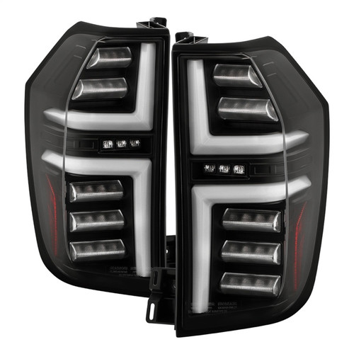 Spyder 21-23 Chevy Tahoe/Suburban (Halogen Only) LED Tail Lights - Blk (ALT-YD-CSUB21HAL-GR-BK) - 5088864 Photo - Primary