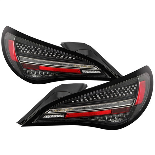 Spyder 14-19 Mercedes Benz CLA LED Tail Lights (ALT-YD-MBCLA14AP-GRSEQ-BK) - 5089342 Photo - Primary
