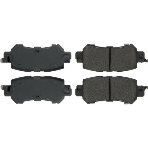 Centric Posi-Quiet Ceramic Brake Pads w/Hardware - Rear - 105.06720