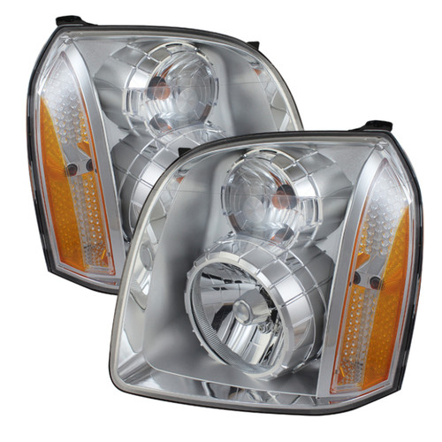 xTune GMC Yukon Denali 07-14/Yukon Xl Denali 07-14 10-14 Crystal Headlights Chrome HD-JH-GYD07-AM-C - 9023217