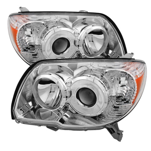 xTune Toyota 4Runner 06-09 Crystal Headlights Chrome HD-JH-T4R06-AM-C - 9023743