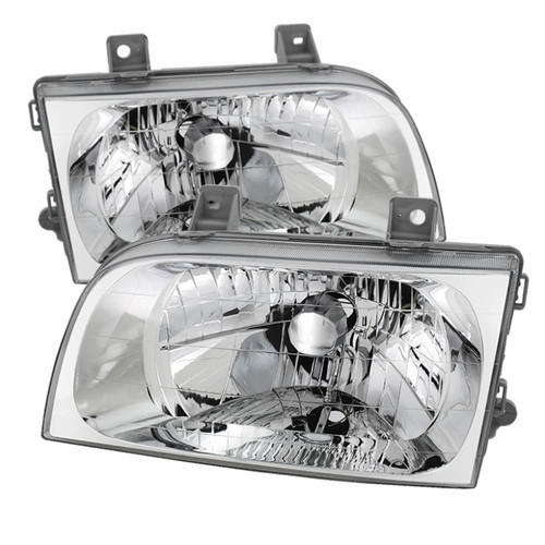 xTune Kia Sportage 98-02 Crystal Headlights Chrome HD-JH-KIASP98-C - 9025525