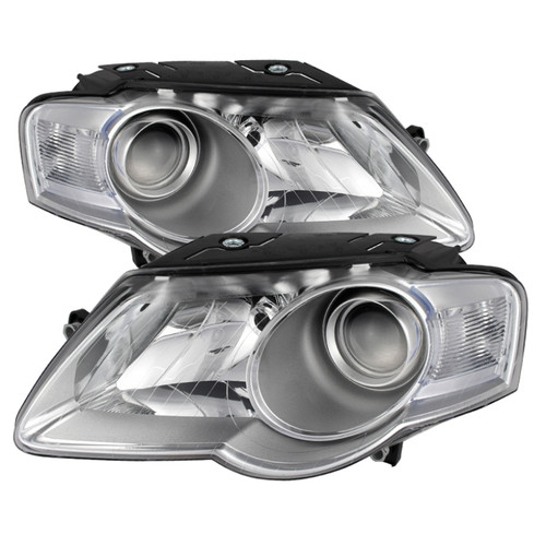 xTune Volkswagen Passat 06-10 (Halogen Only) Projector Headlights Chrome HD-JH-VWPAT06-C - 9025570
