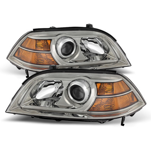 xTune Acura Mdx 2004-2006 Crystal Headlights Chrome HD-JH-AMDX04-AM-C - 9026201