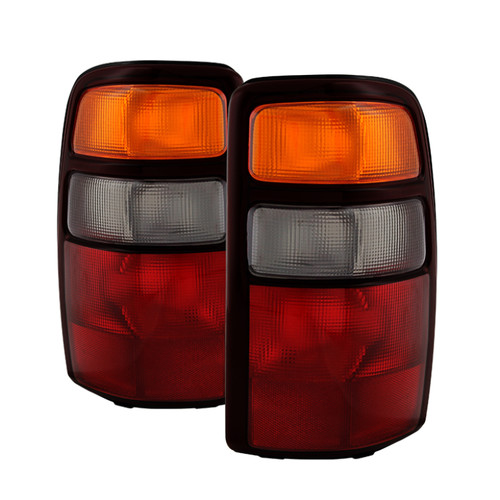 xTune Chevy Suburban Tahoe 04-06 Tail Lights w/Out Black Rim- OEM ALT-JH-CSUB04-OE-RAC - 9028816