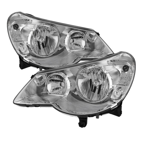 xTune Chrysler Sebring 07-10 OEM Style Headlights Chrome HD-JH-CHRSE07-C - 9029653